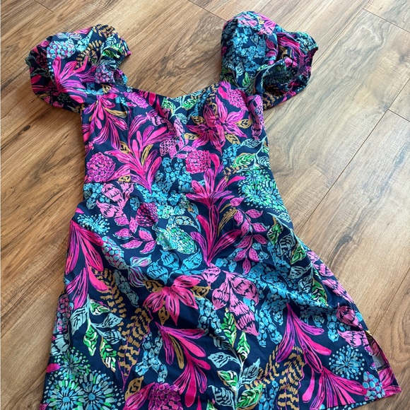 NWT Lilly Pulitzer Morena Short Sleeve Romper - Picture 11 of 16